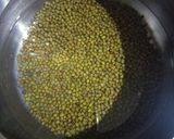 A picture of step 1 of Moong (green gram) parantha.