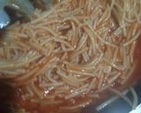 Foto del paso 2 de la receta: Fideos con frijoles y queso gratinado (horno eléctrico)