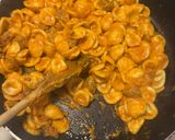 A picture of step 4 of Orecchiette alla Positanese.