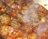 Gambar langkah 4 resipi Spagetthi Bolognese.
