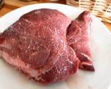 A picture of step 1 of Sig's braised ox cheek.