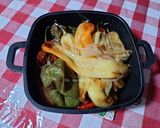Une image de l'étape 5 de Poivrons et piments forts cuits au air fryer 🫑🌶.
