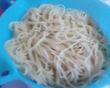 Foto del paso 1 de la receta: Spaghetti en crema de calabacita 🍝