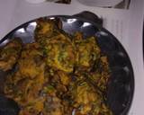 Palak bhajiye with tea or tomato chutney recipe step 5 photo