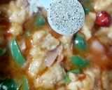 A picture of step 8 of Sweet & sour chicken.