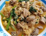 Foto langkah ke 5 dari resep Seblak hati ampela ayam kerupuk kulit (Debm).