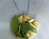 Foto del paso 2 de la receta Espaguetis con pesto de albahaca y anacardos