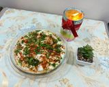 A picture of step 3 of Dahi Vada.
