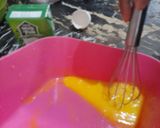 A picture of step 1 of Chocolate chips Pancake.