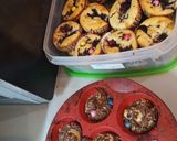 Raffaello muffin kandírozott gyümölcsökkel (elronthatatlan) recept fázis 6 fotója