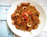 Foto langkah ke 5 dari resep Chicken Kungpau Spaghetti #selasabisa.