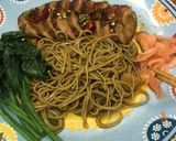 รูปขั้นตอนการทำที่ 6 ของ โซบะเป็ดย่าง