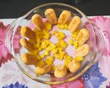 A picture of step 1 of Pineapple 🍍 Custard pudding.