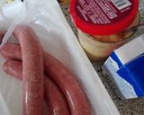Foto del paso 1 de la receta: Salchichas frescas a la mostaza