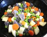 Foto del paso 2 de la receta: Ensaladilla con crujiente de panceta curada y mayonesa de miso