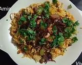 A picture of step 10 of Kashmiri Pulao.