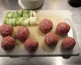 Foto del paso 6 de la receta: Albondigasss, hortalizeadass y berengenadasssa la VdGG y Vital