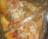 Foto langkah ke 13 dari resep Pizza teflon no mozarella, no telur.