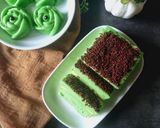 Foto langkah ke 5 dari resep (010).Bolu Kukus Pandan Keju.