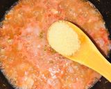 A picture of step 6 of Pasta e fagioli.