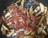 Foto del paso 2 de la receta: Revuelto de setas con jamón