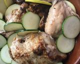 Foto del paso 3 de la receta Pollo de urgencia con manzana y calabacín