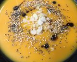 Foto del paso 5 de la receta: Crema de calabaza con leche de coco. Gourmet