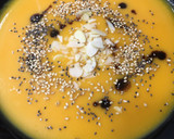 Foto del paso 5 de la receta: Crema de calabaza con leche de coco. Gourmet