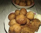 A picture of step 3 of Nigerian puff puff.