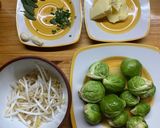 Foto del paso 1 de la receta: Repollitos de Bruselas en manteca de salvia y orégano