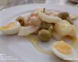 Foto del paso 7 de la receta Empedrado de judías con bacalao en crema de naranja