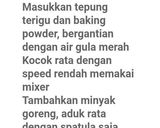 Foto langkah ke 2 dari resep Bolu kukus susu strowberry.