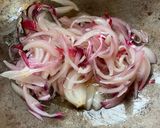 A picture of step 2 of Mutton Kaleji Biryani.