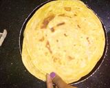 A picture of step 8 of Pumpkin chapati.