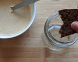 A picture of step 7 of Coffee cake mousse with yakult and honey glaze.