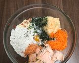 Pas rețetă Chifteluțe cu somon și legume 1 fotografie