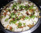 A picture of step 8 of Chicken biryani.