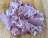 A picture of step 2 of (Oyakodon) Japanese Chicken and Egg Rice Bowl.