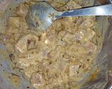 A picture of step 2 of Cheese sauce creamy chicken 🍕🍕.