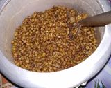 A picture of step 2 of Moong Nadiya(MoongCoconut).