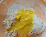 Foto langkah ke 3 dari resep Roti Keju Tanpa Mixer.