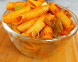 A picture of step 6 of Cheesy Penne In Red Sauce.