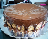 Foto del paso 16 de la receta: Bizcocho de fresa y chocolate
