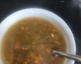 A picture of step 3 of Veg soup.