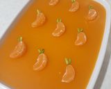 عکس مرحله 1 از دستور دسر نارنگی🍊🍊