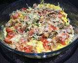 Foto del paso 5 de la receta: Tagliatelle súper sabroso con champis, tomates y hierbas frescas 😀