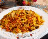 عکس مرحله 1 از دستور 🎀قابلی پلوی افغانی با مرغ