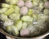 大黃瓜丸子湯的食譜步驟2照片