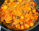 Foto langkah ke 9 dari resep Sambal goreng kentang hati sapi dan petai (Resep No.114).