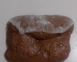 Foto langkah ke 12 dari resep Coffee Chocolate Sourdough Bread 90%.